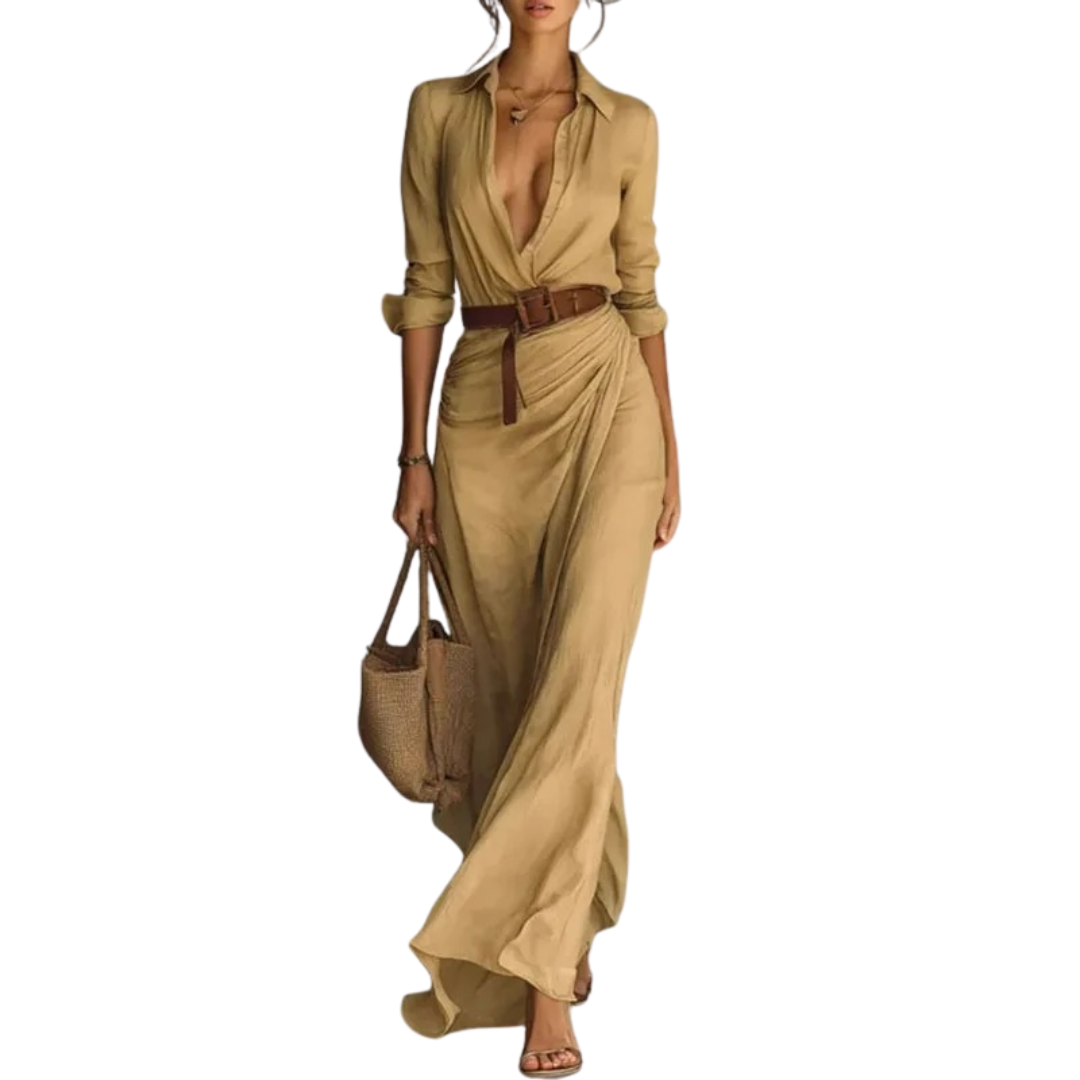 Sahara Wrap Maxi Dress