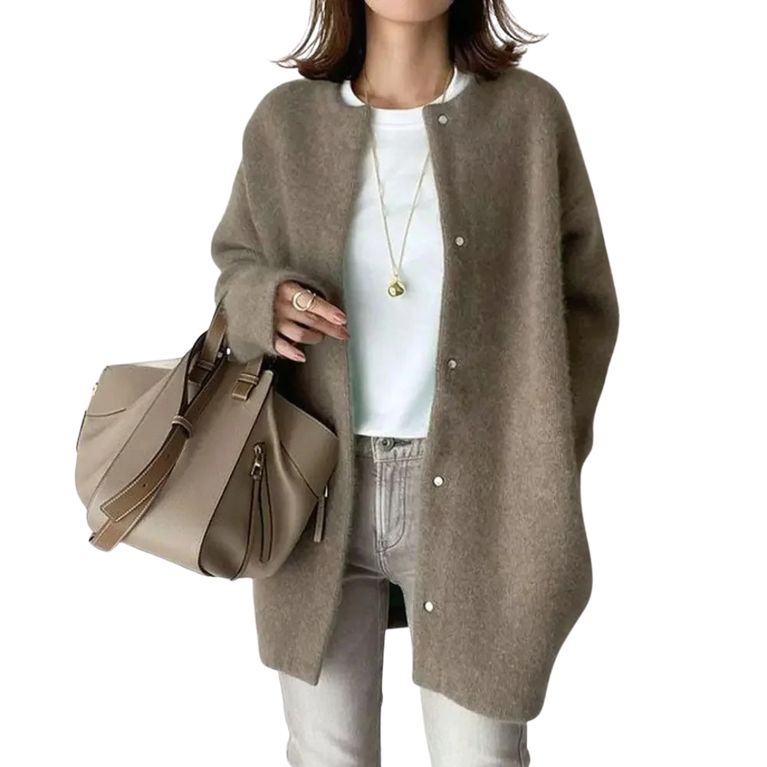 The Sage Wool Oversized Cardigan