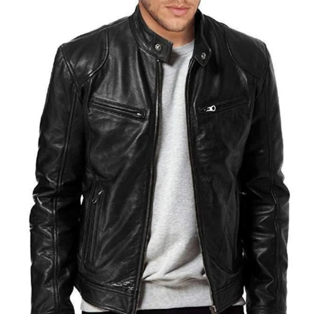 Rebel Edge Leather Jacket