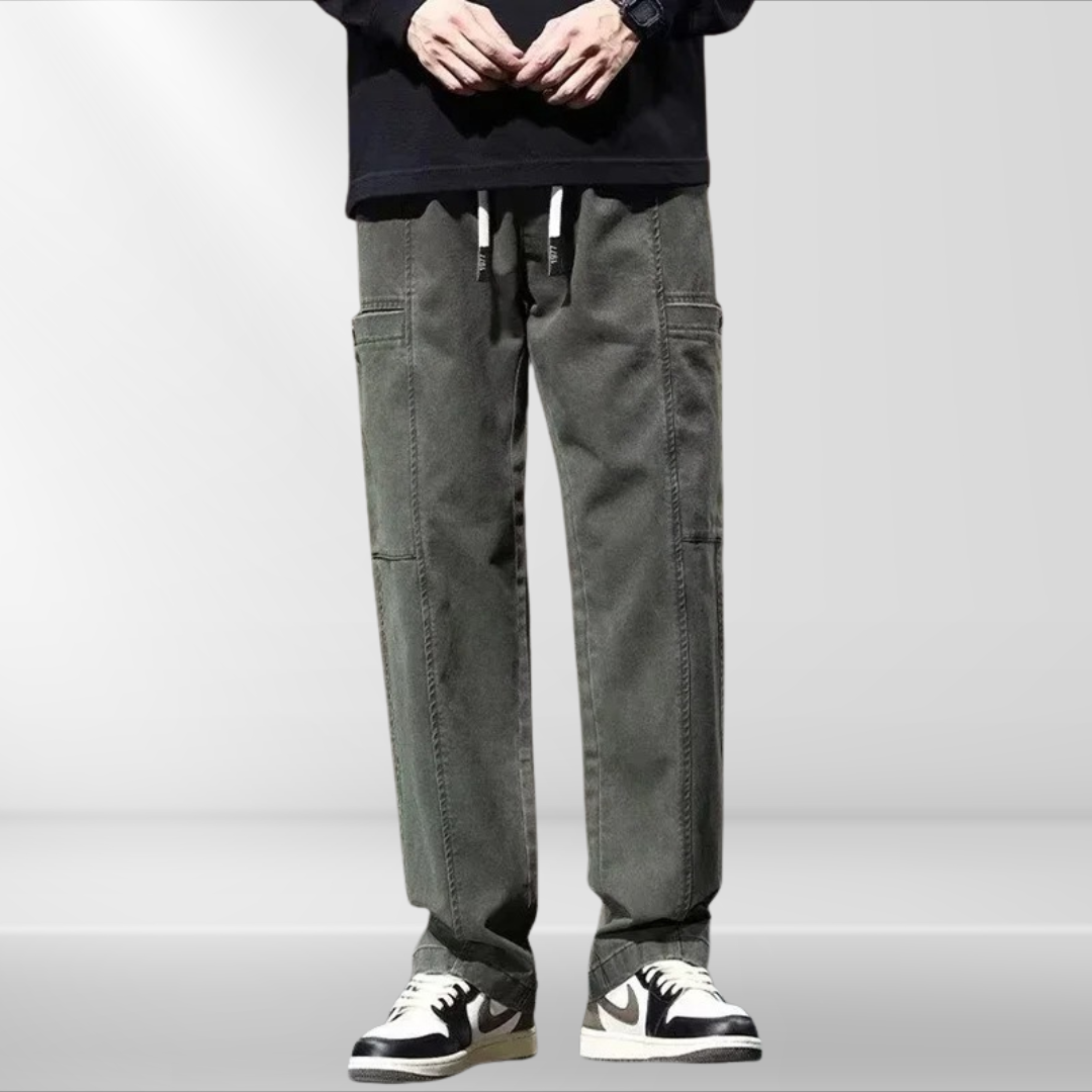 UrbanEase Cargo Drawstring Pants