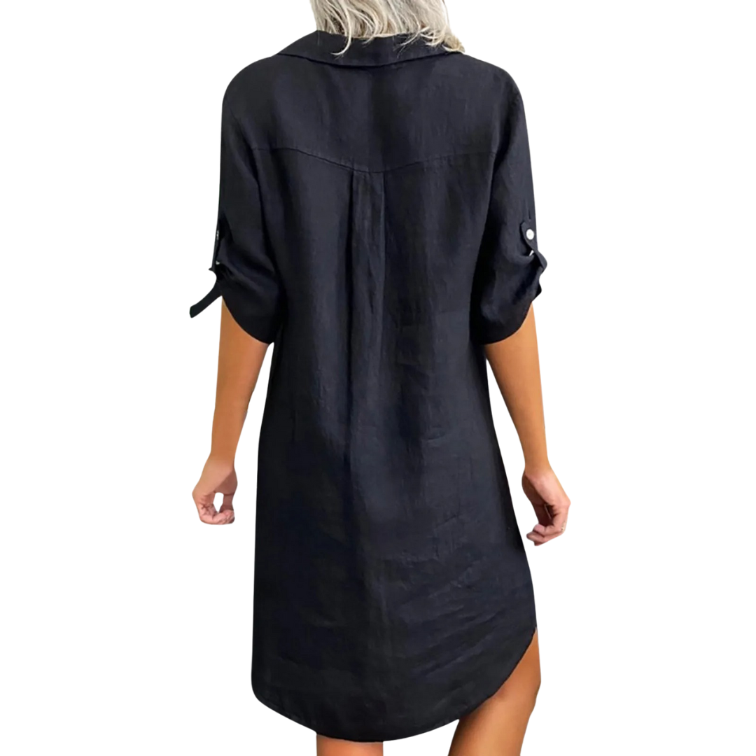 Women’s Linen Shirt Dress