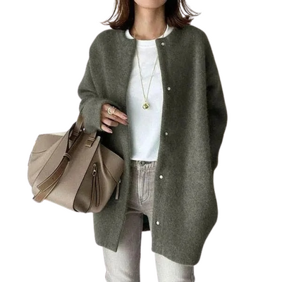The Sage Wool Oversized Cardigan