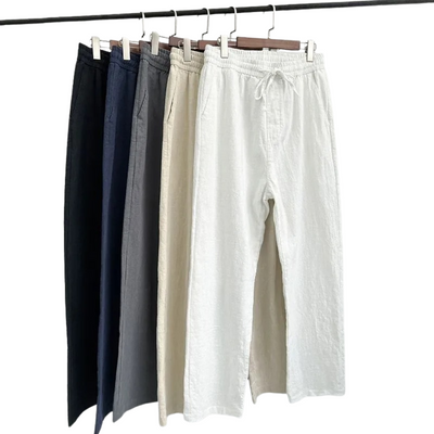 Men's Coastal Comfort Linen-Cotton Pants