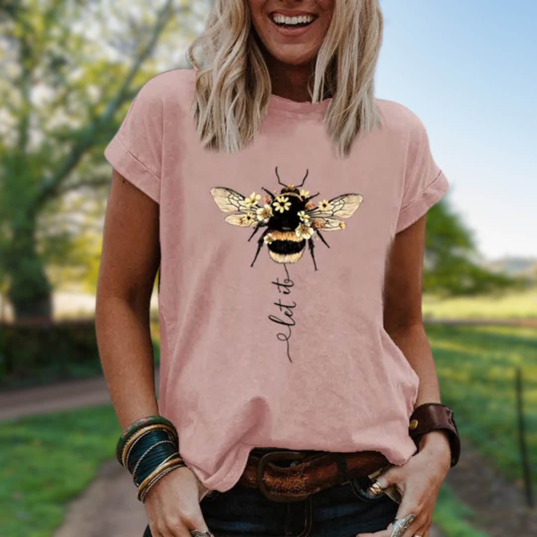 The Let It Bee Graphic Tee