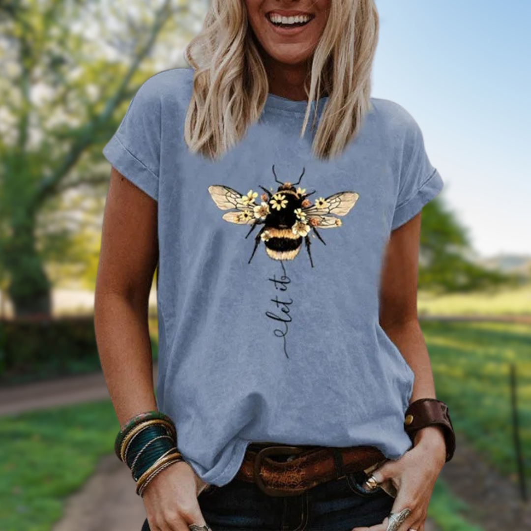 The Let It Bee Graphic Tee