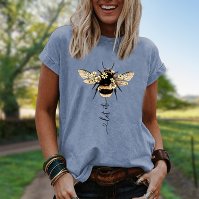 The Let It Bee Graphic Tee