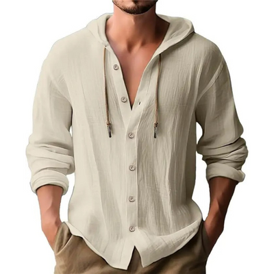 Camden Hooded Button Shirt