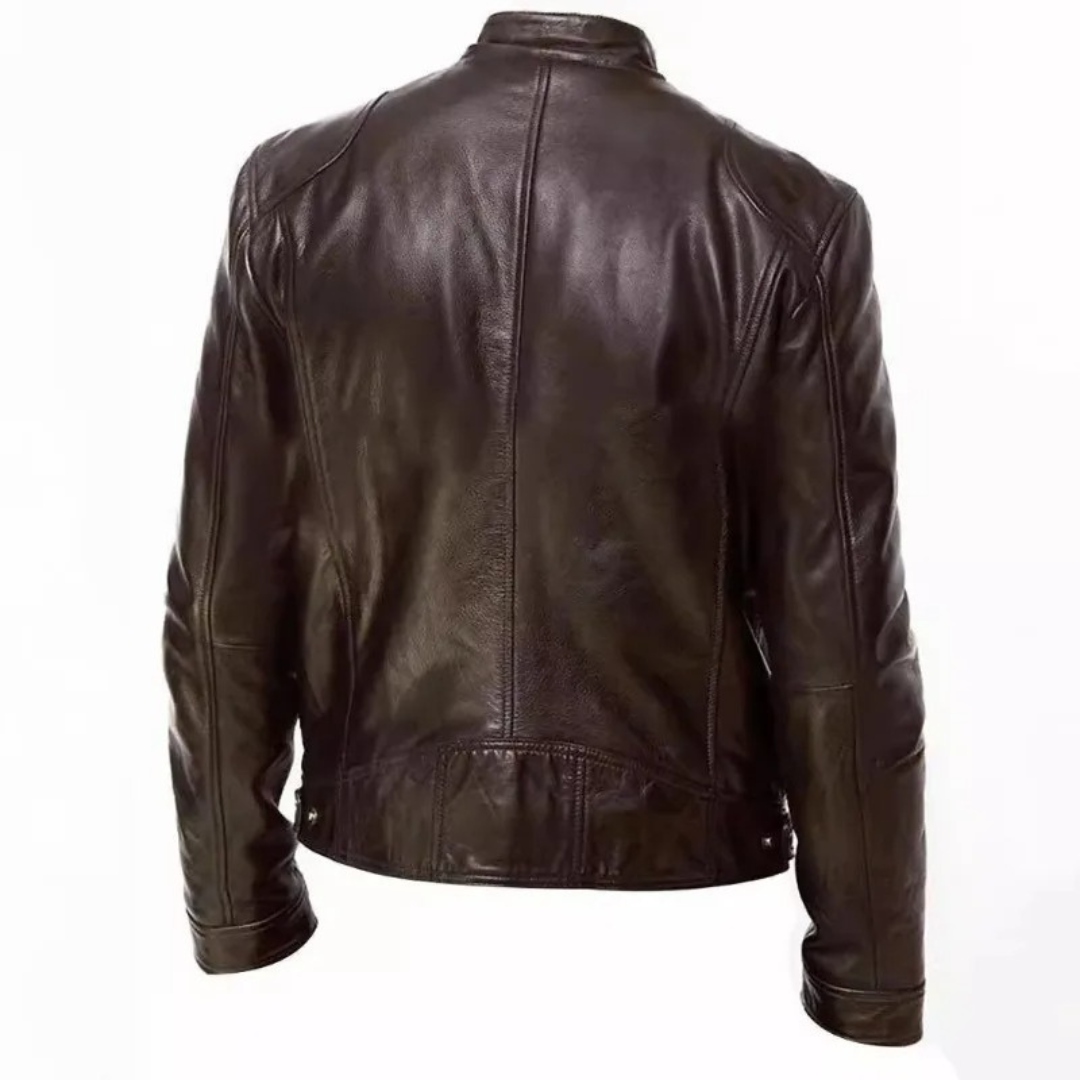 Rebel Edge Leather Jacket