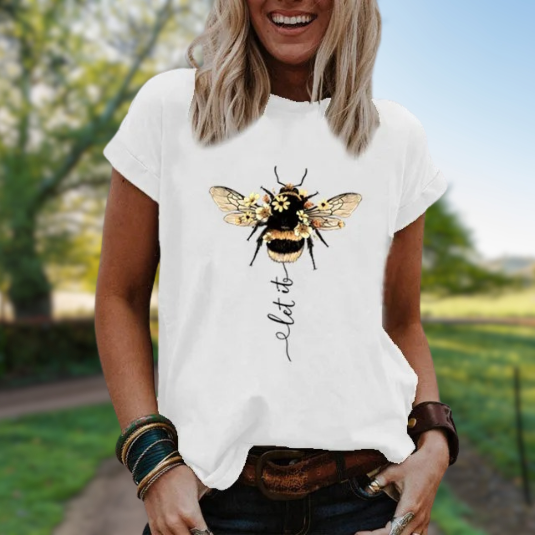 The Let It Bee Graphic Tee