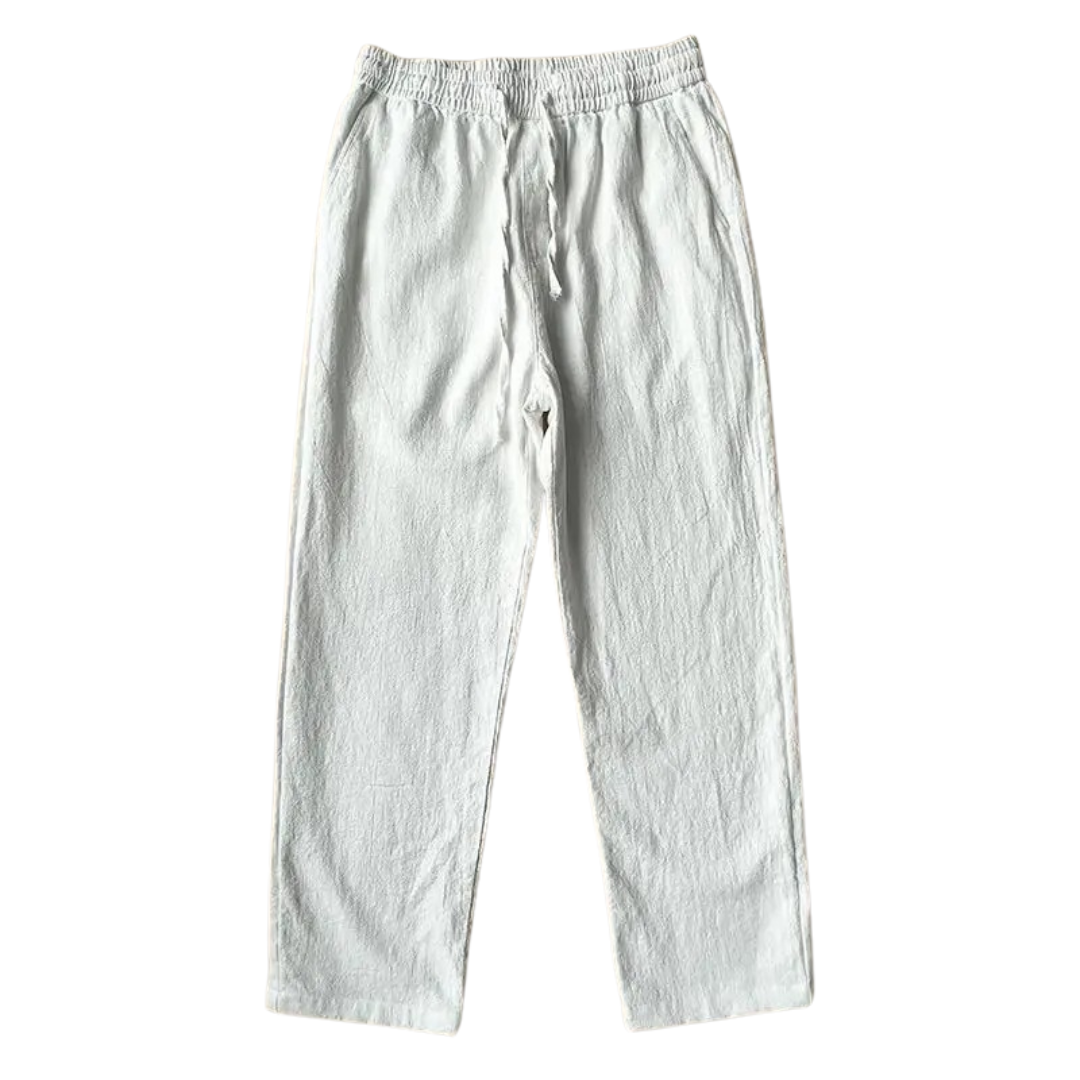 Men's Coastal Comfort Linen-Cotton Pants