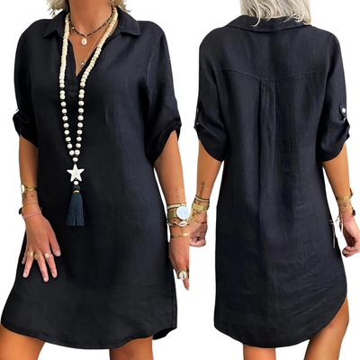 Women’s Linen Shirt Dress