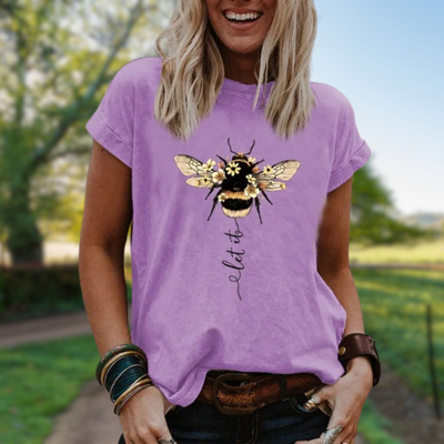 The Let It Bee Graphic Tee