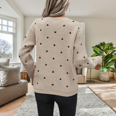 The Lila Dot Sweater