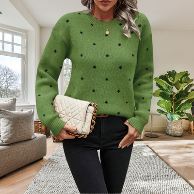 The Lila Dot Sweater