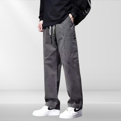 UrbanEase Cargo Drawstring Pants