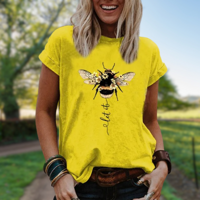 The Let It Bee Graphic Tee