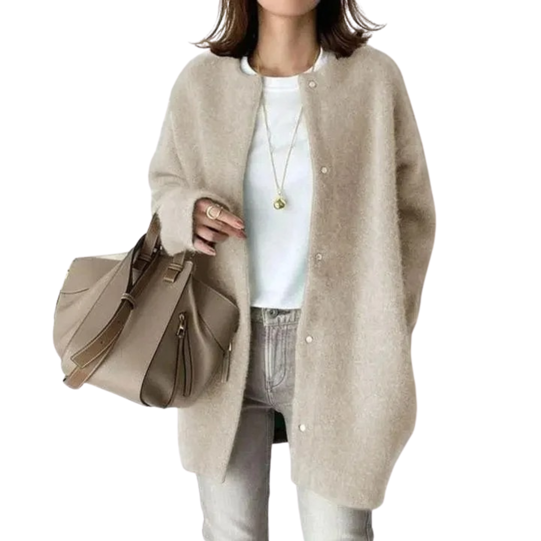The Sage Wool Oversized Cardigan