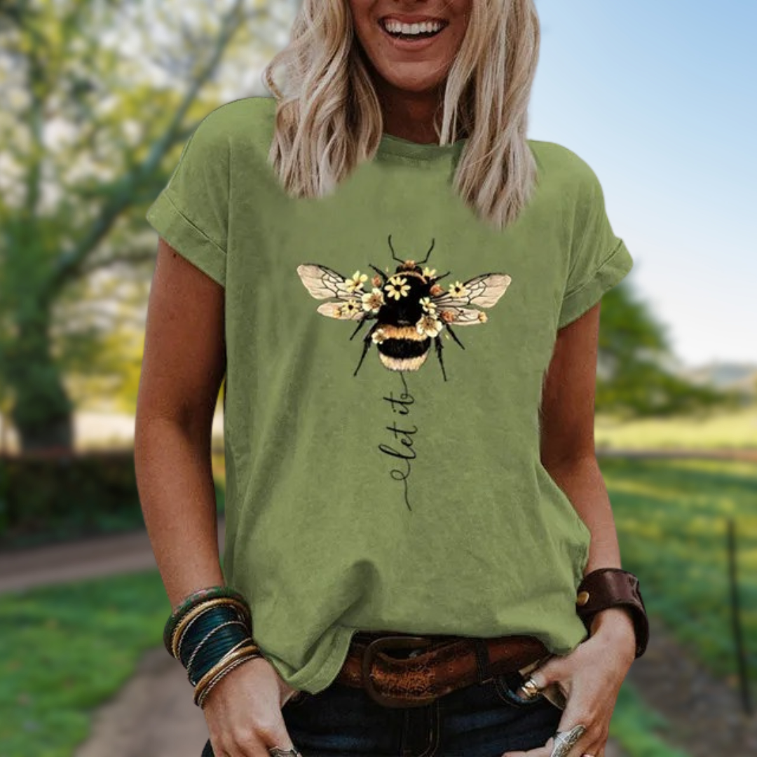 The Let It Bee Graphic Tee