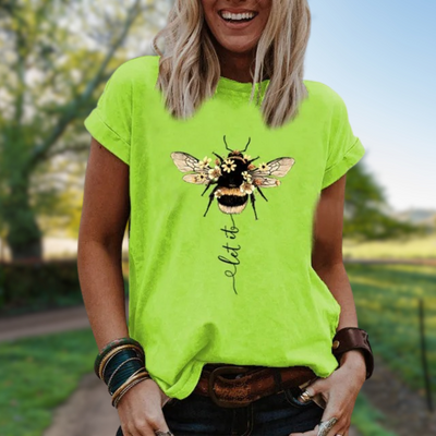 The Let It Bee Graphic Tee