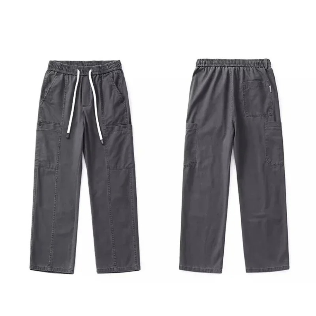 UrbanEase Cargo Drawstring Pants