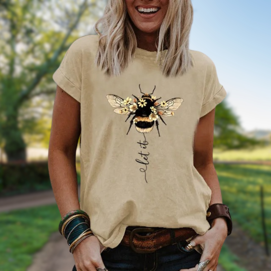The Let It Bee Graphic Tee