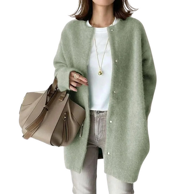 The Sage Wool Oversized Cardigan