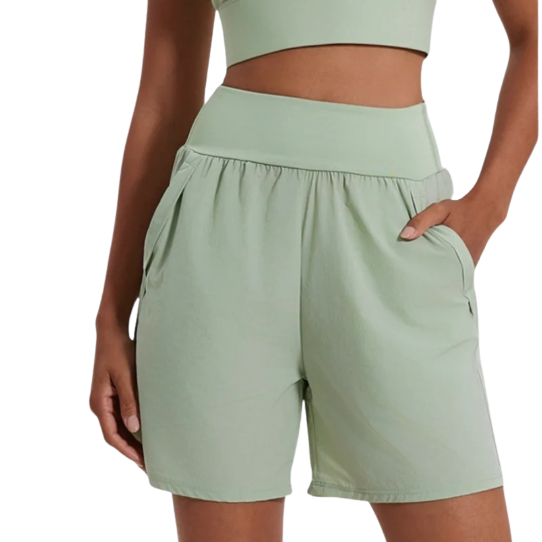 Elevate High-Waist Active Shorts