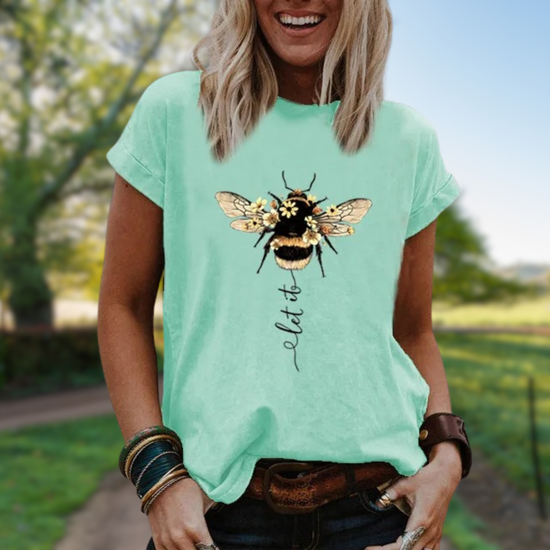 The Let It Bee Graphic Tee
