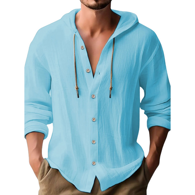 Camden Hooded Button Shirt