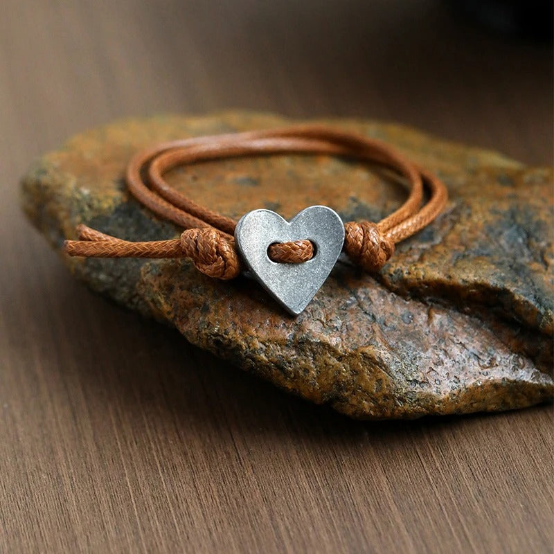Women’s Handcrafted Love Heart Bracelet