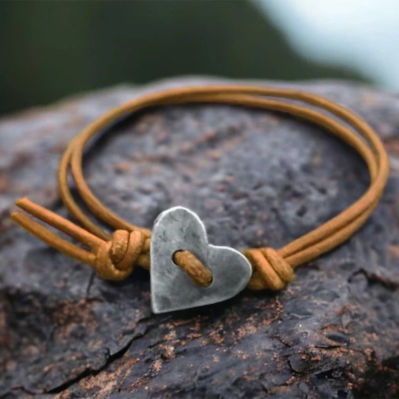 Women’s Handcrafted Love Heart Bracelet