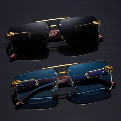 Men’s Luxury Vintage-Inspired Sunglasses