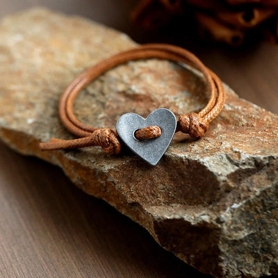 Women’s Handcrafted Love Heart Bracelet