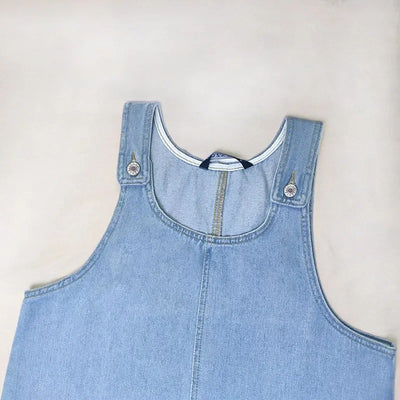 Women’s Casual Denim Pocket Dress